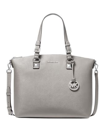 michael kors karla pearl grey|Michael Kors Karla Large Tote .